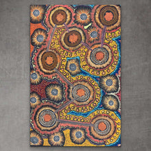Load image into Gallery viewer, "My Country" Damien and Yilpi Marks 151cm x 96cm