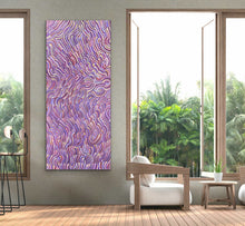 Load image into Gallery viewer, "Sand Dunes (Tali)" Maureen Nampijinpa Hudson 88cm x 194cm