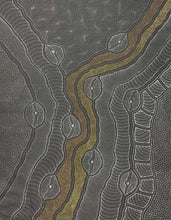 Load image into Gallery viewer, "My Country" Delvine Pitjara 97cm x 127cm
