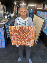 Load image into Gallery viewer, "Sand Dunes (Tali)" Maureen Nampijinpa Hudson 41cm x 41cm