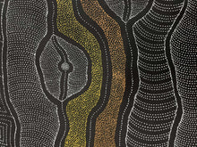 Load image into Gallery viewer, "My Country" Delvine Pitjara 150cm x 97cm