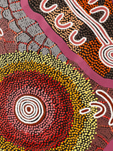 Load image into Gallery viewer, "Fire Dreaming" Maureen Nampijinpa Hudson 131cm x 84cm