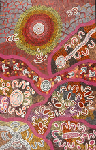 Load image into Gallery viewer, "Fire Dreaming" Maureen Nampijinpa Hudson 131cm x 84cm