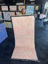 Load image into Gallery viewer, "Sand Dunes (Tali)" Maureen Nampijinpa Hudson 203cm x 93cm