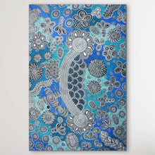 Load image into Gallery viewer, Bernadine Johnson Kemarre "Bush Flowers (Winter)" Print