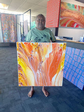 Load image into Gallery viewer, "Pantu (Salt Lake)" Janice Stanley 80cm x 80cm