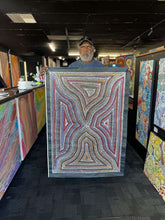 Load image into Gallery viewer, "Water Dreaming" Marshall Jangala Robertson 118cm x 82cm