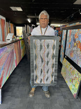Load image into Gallery viewer, "Seed Dreaming" (Ngulu Jukurrpa) Marshall Jangala Robertson 39cm x 87cm