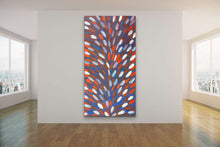 Load image into Gallery viewer, "Medicine Leaves" Gloria Petyarre (Pitjara) 106cm x 201cm