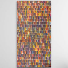 Load image into Gallery viewer, "Yam Dreaming" Jeannie Mills Pwerle 105cm x 203cm