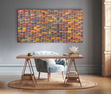 Load image into Gallery viewer, "Yam Dreaming" Jeannie Mills Pwerle 105cm x 203cm