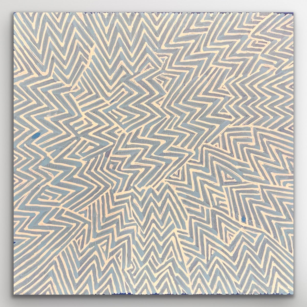 "Kalipinypa" original Aboriginal painting by Priscilla Phillipus, 30cm x 30cm - authentic Indigenous Australian artwork