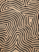 Load image into Gallery viewer, "Tingari" Aboriginal art by George Hairbrush Tjungurrayi - close-up detail, 150cm x 95cm