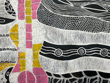 Load image into Gallery viewer, Alice Granites Close Up Mina Mina Painting Art by Farquhar