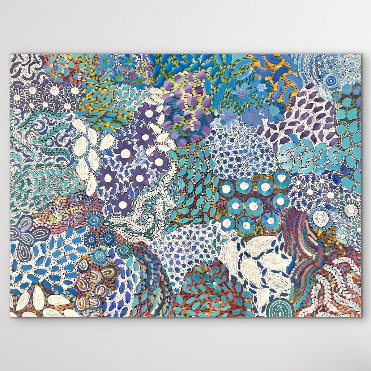 "Awelye" Karen Bird Ngale 198cm x 148cm