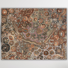 Load image into Gallery viewer, Bernadine Johnson kemarre Bush Flower brown