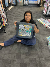 Load image into Gallery viewer, "Bush Flowers" Bernadine Johnson Kemarre 31cm x 31cm