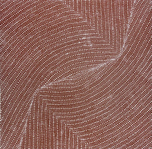 Load image into Gallery viewer, Detailed section of Bush Onion Aboriginal painting by Tansy Martin