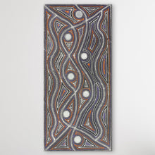 Load image into Gallery viewer, Buy Aboriginal dot art Seed Dreaming by Marshall Jangala Robertson featuring intricate details and cultural heritage