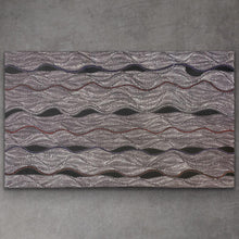 Load image into Gallery viewer, Buy Seed Dreaming Aboriginal art by Marshall Jangala Robertson featuring intricate dot work and movement