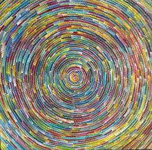 Load image into Gallery viewer, "Circle of Life" Bernadine Johnson Kemarre 118cm x 119cm