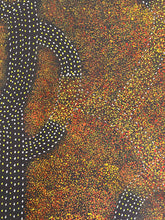 Load image into Gallery viewer, Brown, red and yellow bush plum dots by Roseanne Morton