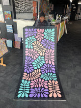 Load image into Gallery viewer, artist Debra Nangala McDonald painting Mulga Trees Dreaming (Watiya-warnu Jukurrpa)