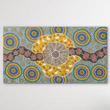 Load image into Gallery viewer, Desert Peas and Ladies Gathering Story painting