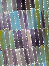 Load image into Gallery viewer, Detailed Aboriginal Dot Painting blue purple and green