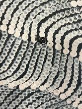 Load image into Gallery viewer, Close-up of with sand dunes painted in off white tone