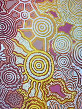 Load image into Gallery viewer, Country Landscape Farron Furber Jampitjinpa 200cm x 86cm detailed line work and dot art