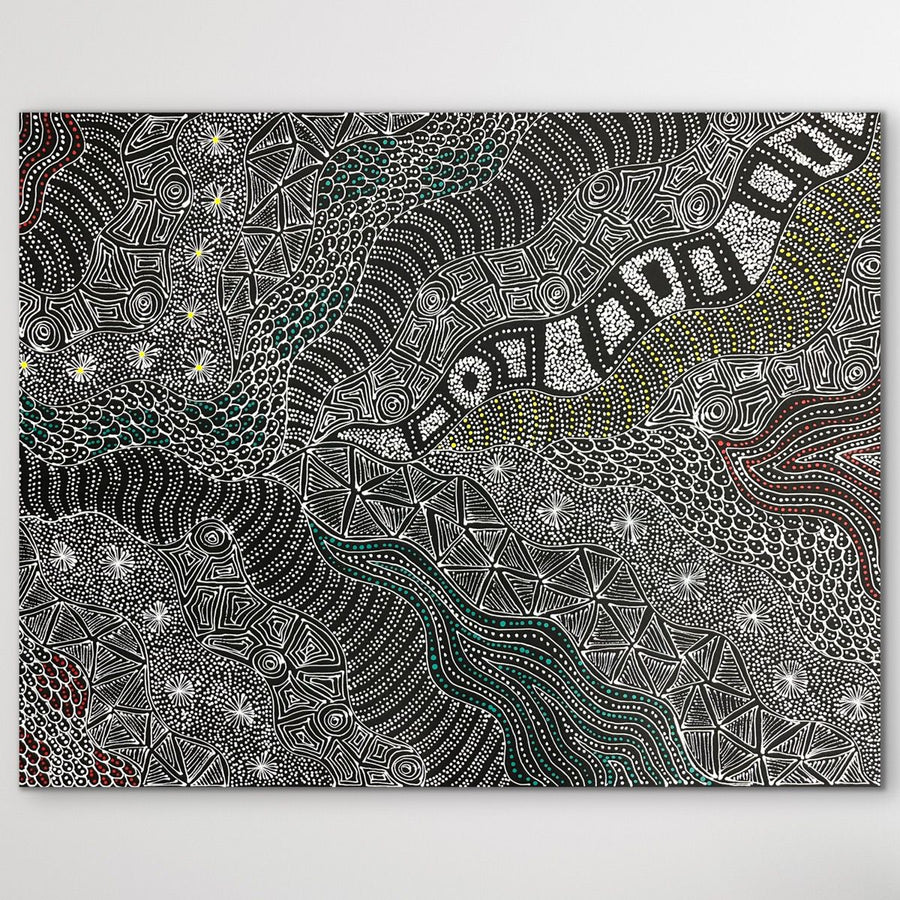 "My Country" Rayleen Pula Price 91cm x 70cm