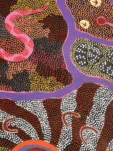 Load image into Gallery viewer, Close up of Fire Dreaming by Maureen Hudson