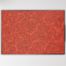 Load image into Gallery viewer, George Hairbrush Tjungurrayi 135cm x 94cm