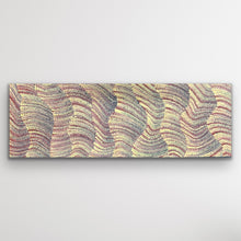 Load image into Gallery viewer, "Sand Dunes (Tali)" Maureen Nampijinpa Hudson 91cm x 31cm