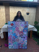 Load image into Gallery viewer, Aboriginal art Grandmother's Country by Michelle Possum Nungurrayi