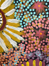 Load image into Gallery viewer, close up dot painting by Michelle Possum