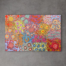 Load image into Gallery viewer, "Grandmothers Country" Michelle Possum Nungurrayi 70cm x 103cm