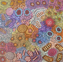 Load image into Gallery viewer, "Grandmother's Country" Michelle Possum Nungurrayi 96cm x 94cm
