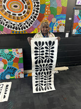 Load image into Gallery viewer, "Mulga Trees" Debra Nangala McDonald 41cm x 119cm (B)