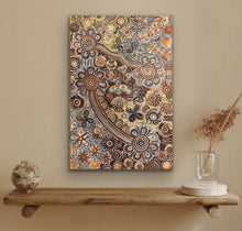 Load image into Gallery viewer, Bernadine Johnson Kemarre "Desert Wildflowers" Print