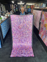Load image into Gallery viewer, "Sand Dunes (Tali)" Maureen Nampijinpa Hudson 88cm x 194cm