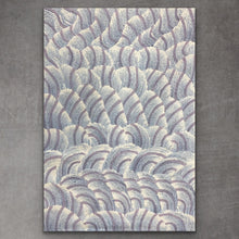 Load image into Gallery viewer, "Sand Dunes (Tali)" Aboriginal art by Maureen Nampijinpa Hudson - close-up detail, 75cm x 109cm