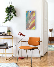 Load image into Gallery viewer, Janice Stanley Pantu Salt Lake (First Light) reproduction print in modern room