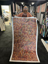 Load image into Gallery viewer, "Sand Dunes (Tali)" Maureen Nampijinpa Hudson 164cm x 89cm