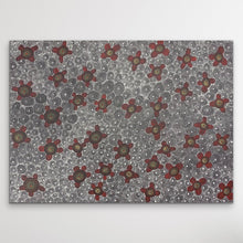 Load image into Gallery viewer, "Seed Dreaming" by Marshall Jangala Robertson - detail view of Aboriginal painting, 134cm x 99cm