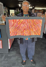 Load image into Gallery viewer, "Sand Dunes (Tali)" Maureen Nampijinpa Hudson 60cm x 31cm