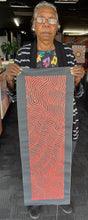 Load image into Gallery viewer, "Sand Dunes (Tali)" Maureen Nampijinpa Hudson 92cm x 24cm