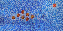 Load image into Gallery viewer, Michelle Possum Nungarrayi "Seven Sisters Dreaming" Print