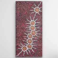Load image into Gallery viewer, Michelle Possum Seven Sisters Dreaming Vertical Art by Farquhar